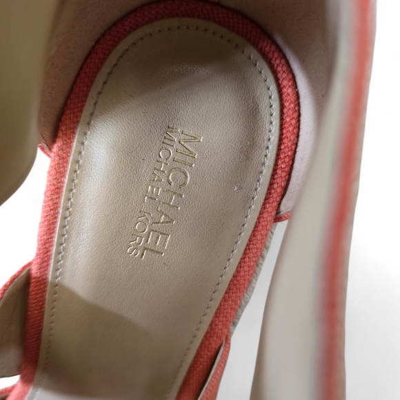 Michael Kors Damita Espadrille Platform Wedge Sandal Size 9.5 - Picture 8 of 10